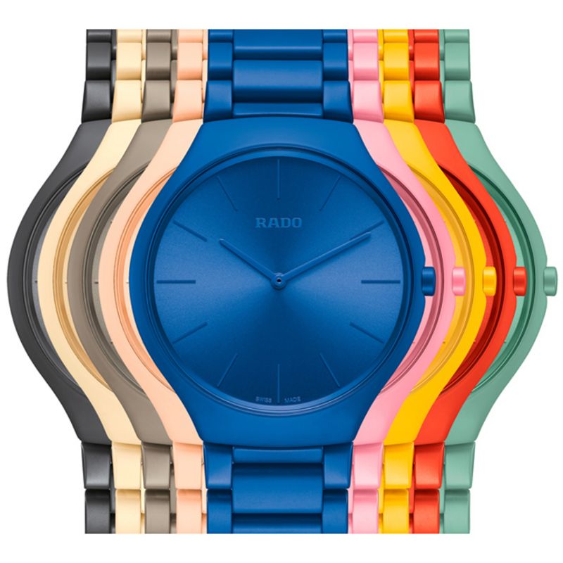 RADO – Uhren in Le Corbusier Farben